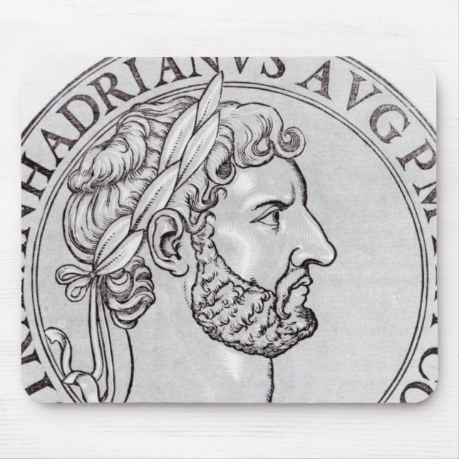 Emperor Hadrian Mouse Mat (Front)