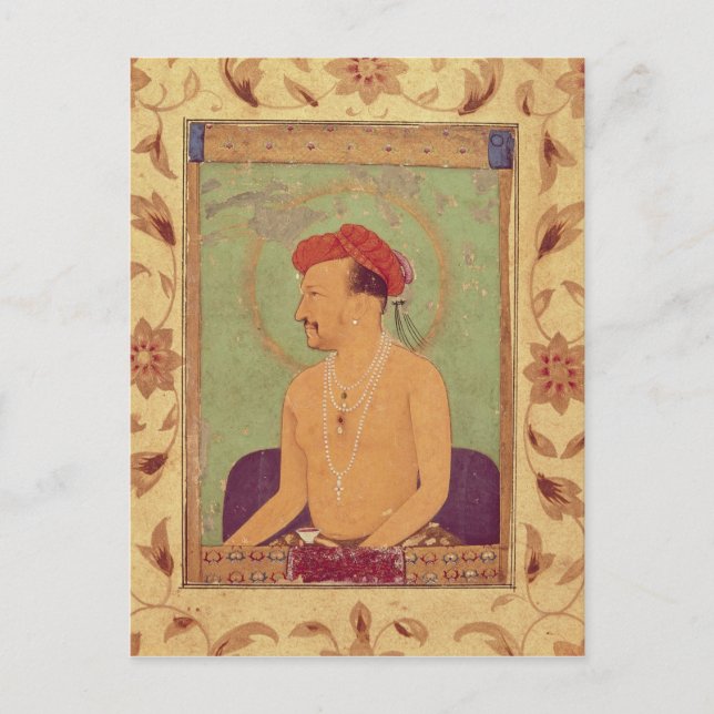 Emperor Jahangir Postcard (Front)