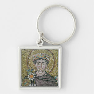 Emperor Justinian I c.547 AD Key Ring