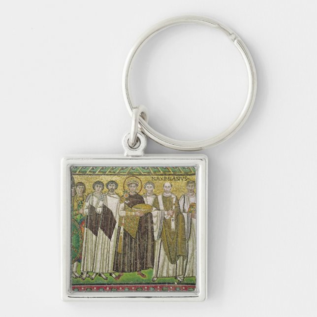 Emperor Justinian I Key Ring (Front)
