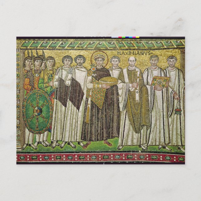 Emperor Justinian I Postcard (Front)