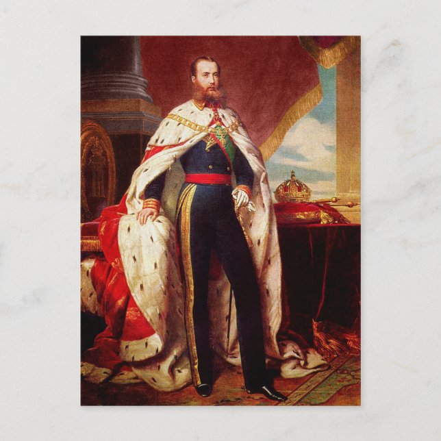 Emperor Maximilian of Mexico #019M Postcard (Front)