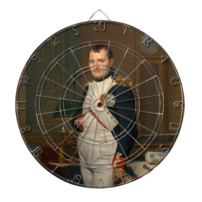 Emperor Napoleon Bonaparte at the Tuileries Dartboard (Front)