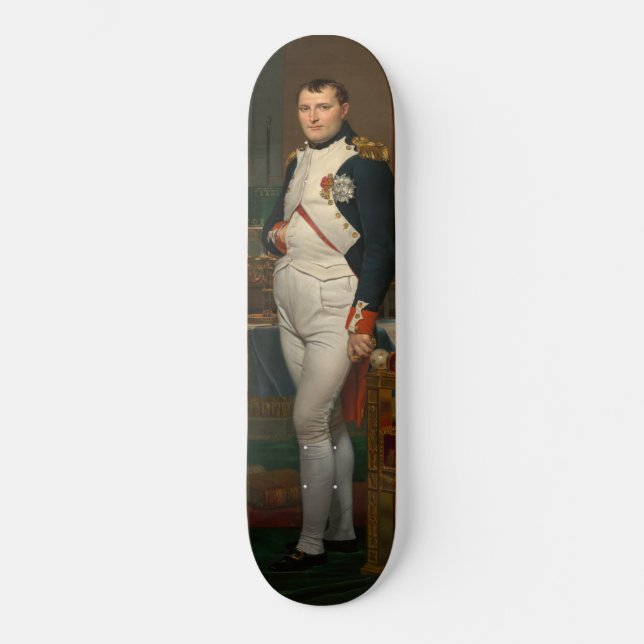 Emperor Napoleon Bonaparte at the Tuileries Skateboard (Front)
