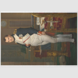 Emperor Napoleon Bonaparte at the Tuileries Tissue Paper