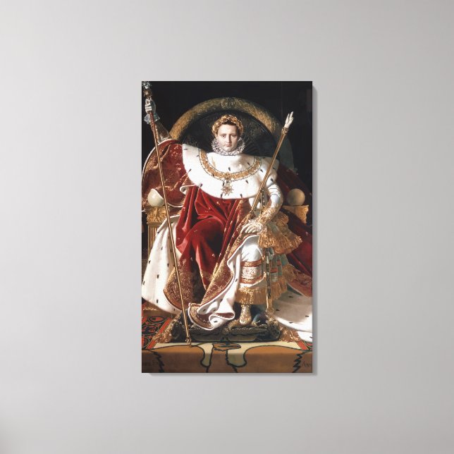 Emperor Napoleon Bonaparte Canvas Print (Front)