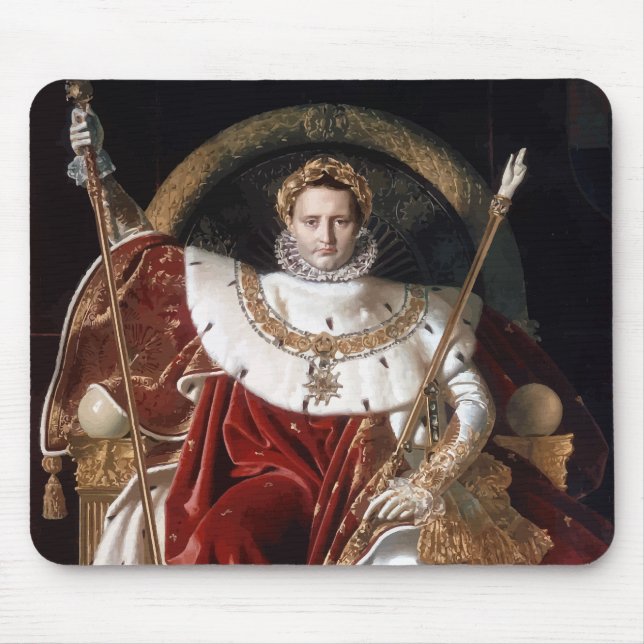 Emperor Napoleon Bonaparte Mouse Mat (Front)