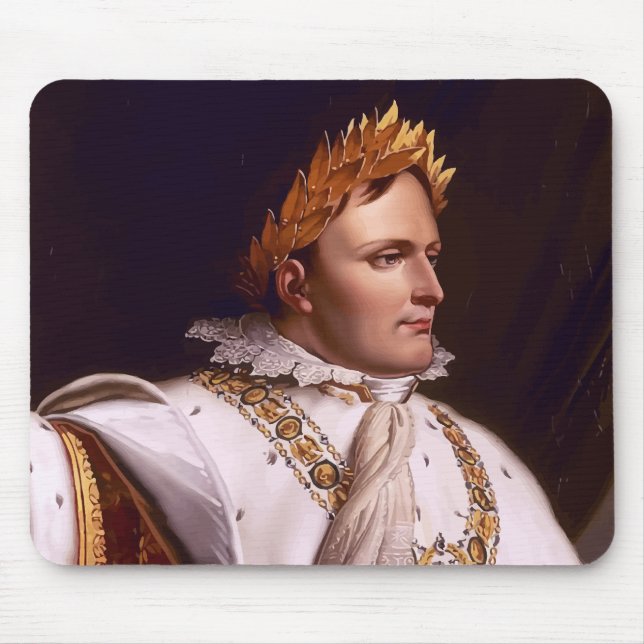 Emperor Napoleon Bonaparte Mouse Mat (Front)