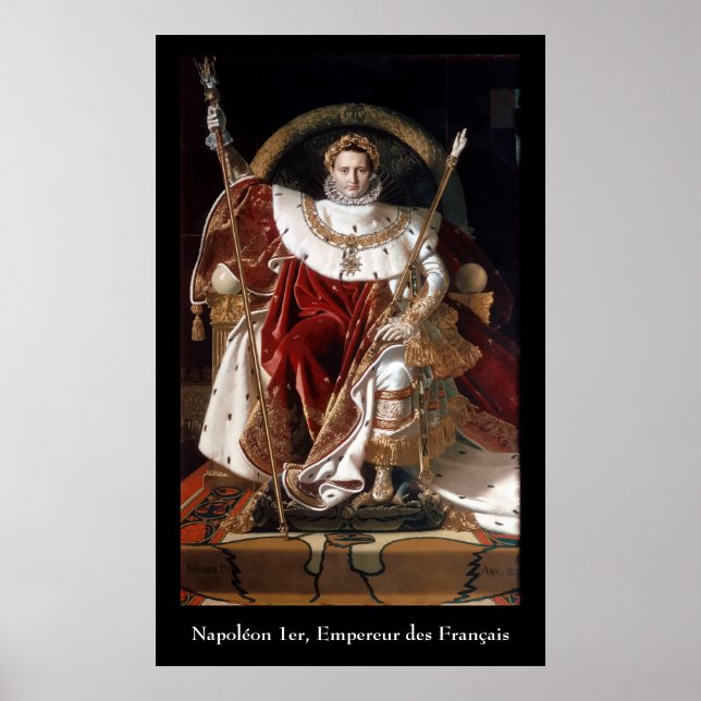Emperor Napoleon Bonaparte Poster (Front)