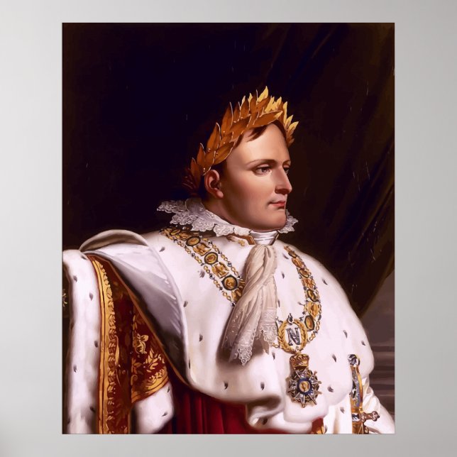 Emperor Napoleon Bonaparte Poster (Front)