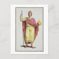 Emperor Otto III (980-1002), engraved by Pierre Du
