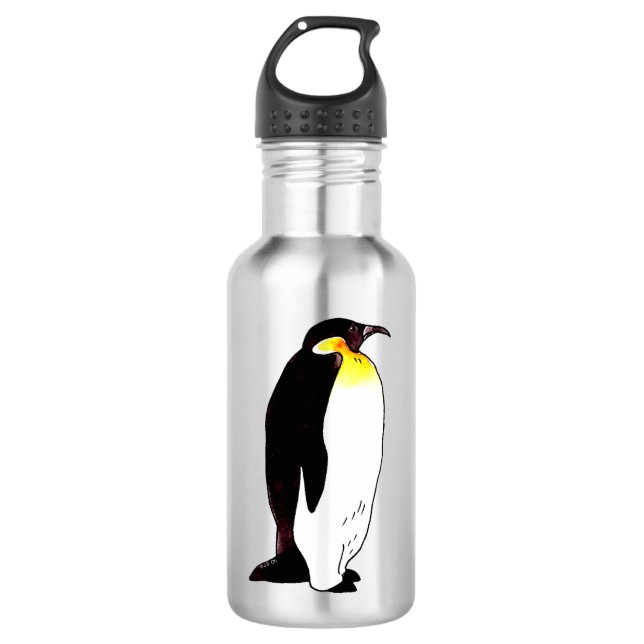 Emperor penguin 710 ml water bottle (Front)