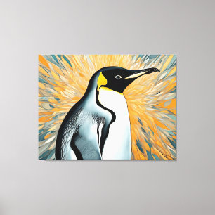 Emperor Penguin Canvas Print