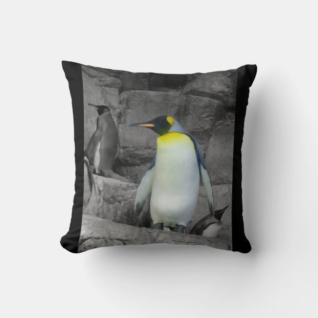 Emperor Penguin Cushion (Front)