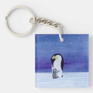 Emperor Penguin Key Ring