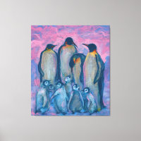 Emperor Penguins, Antarctic Birds Parents and Kids