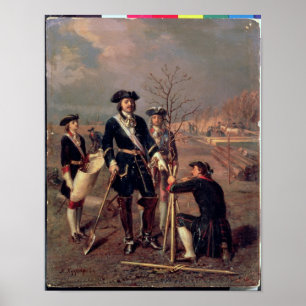 Emperor Peter the Great  at Work Poster