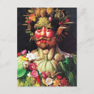 Emperor Rudolf II as Vertumnus Postcard