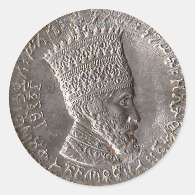 Emperor Selassie I Sticker (Front)