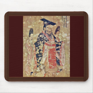 Emperor Wu Ti Of The Late Chou Dynasty By Yen Li Mouse Mat