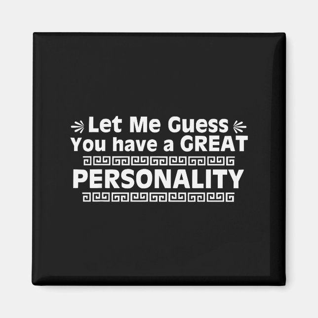 Emperor, You Have A Great Ity, New Groove, Funny  Magnet (Front)