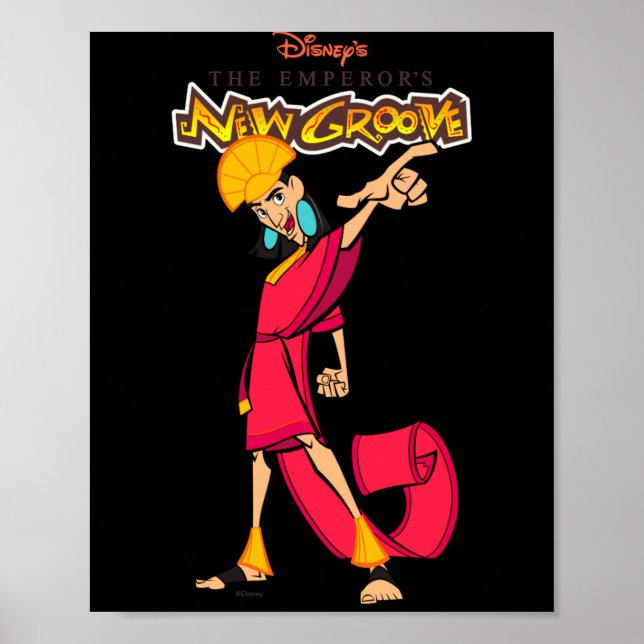 Emperors New Groove Kuzco  Poster (Front)