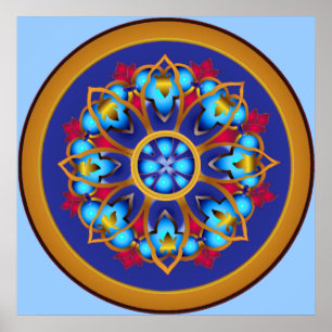 Emperor's Wheel Print