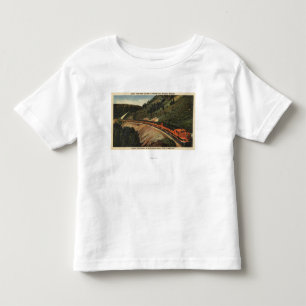 Empire Builder Train Toddler T-Shirt