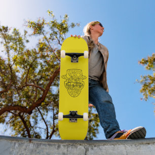 Empire Business Motorhome Desert Silhouette Skateboard