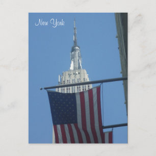 empire flagged postcard