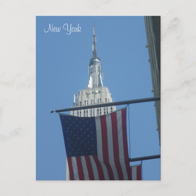 empire flagged postcard (Front)