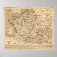Empire Francais et Royaume d'Italie en 1809