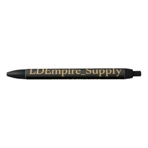 Empire Ink Black Ink Pen