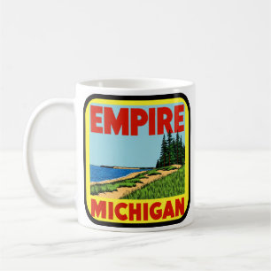 Empire Michigan Vintage Sand Dunes Coffee Mug