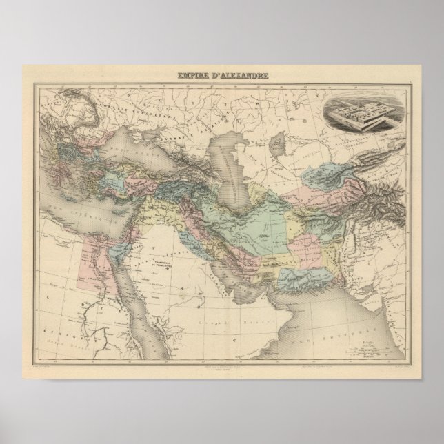 Empire of Alexander Poster (Front)