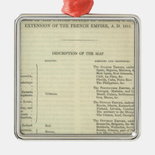 Empire of Napoleon Bonaparte 1811 AD 2 Metal Tree Decoration