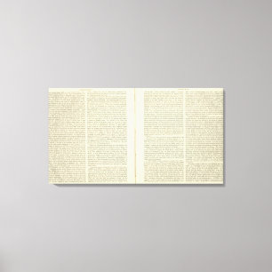 Empire of Napoleon Bonaparte 1811 AD 3 Canvas Print