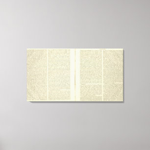 Empire of Napoleon Bonaparte 1811 AD 4 Canvas Print