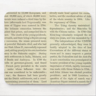 Empire of Napoleon Bonaparte 1811 AD Mouse Mat