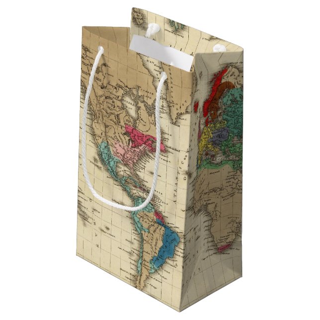Empire of Napoleon Bonaparte 1811 AD Small Gift Bag (Back Angled)