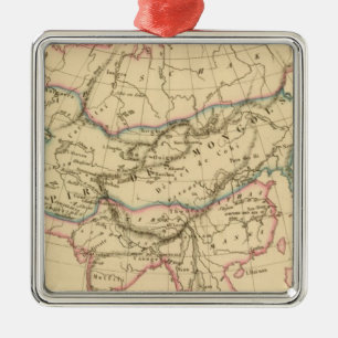 Empire of the Mongols Metal Tree Decoration