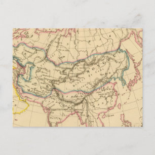 Empire of the Mongols Postcard