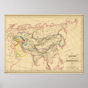 Empire of the Mongols Poster