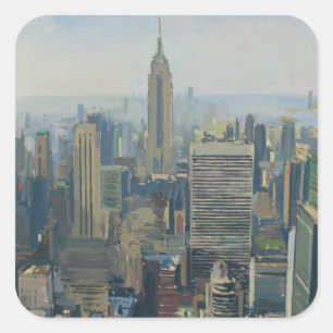 Empire State Building 2012 Square Sticker