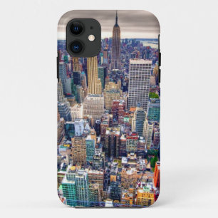 Empire State Building and Midtown Manhattan iPhone 11 Case