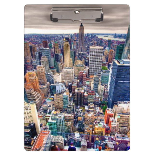 Empire State Building and Midtown Manhattan Clipboard (Front)