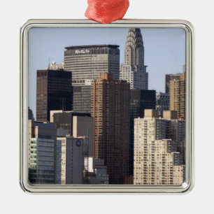 Empire State Building and New York City, New Metal Tree Decoration