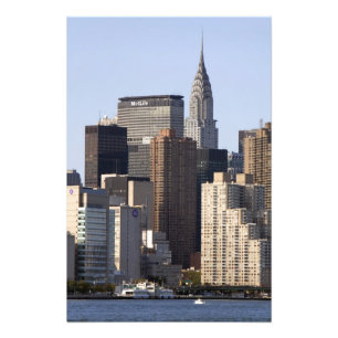 Empire State Building and New York City, New Photo Print