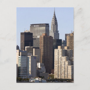 Empire State Building and New York City, New Postcard