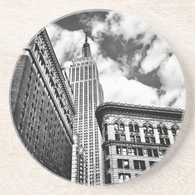 Empire State Building and Skyscrapers Coaster (Front)
